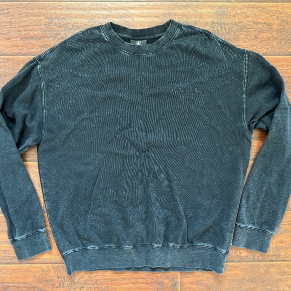 Volcom Loose Fit Crew Fleece w/ Embroidery - Picture 1 of 4
